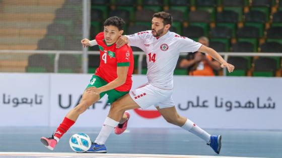 بطولة كأس العرب للفوتصال.. المنتخب المغربي يتأهل إلى الربع النهائي بجدة