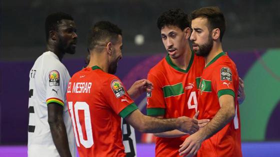 كأس أمم إفريقيا لكرة القدم داخل القاعة (المغرب 2024) .. المغرب يبلغ النهائي على حساب ليبيا (6-0) ويضمن التأهل للمونديال