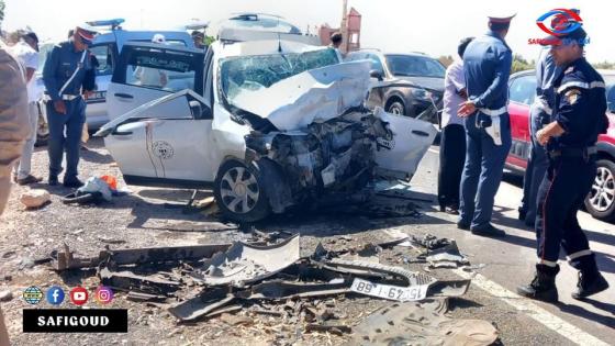 مصرع 6 أشخاص إثر حادثة سير بين مراكش وآسفي