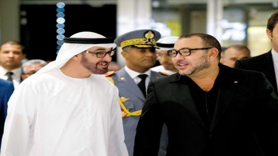 رئيس الإمارات يهنئ جلالة الملك في اتصال هاتفي.”الإنجاز التاريخي الأول لفريق عربي بث أجواء الفرحة والبهجة”