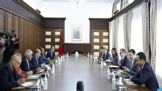 رئيس الحكومة يستقبل وفدا من الاتحاد العام للشغالين بالمغرب
