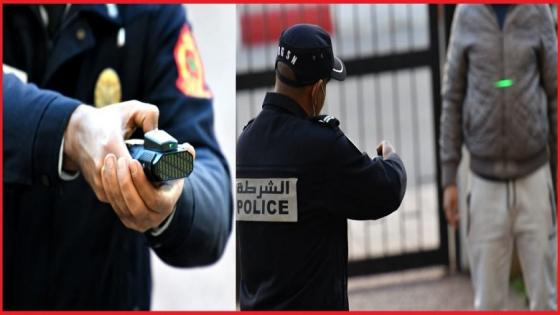 طنجة: الأمن يلجأ للسلاح البديل “BOLAWRAP” لإيقاف شخص في حالة تخدير