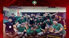 المنتخب الوطني الرديف لكرة القدم داخل القاعة يفوز بالدوري الدولي للفيتنام