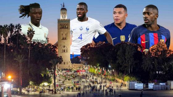 مراكش تستضيف نجوم كرة القدم الفرنسية