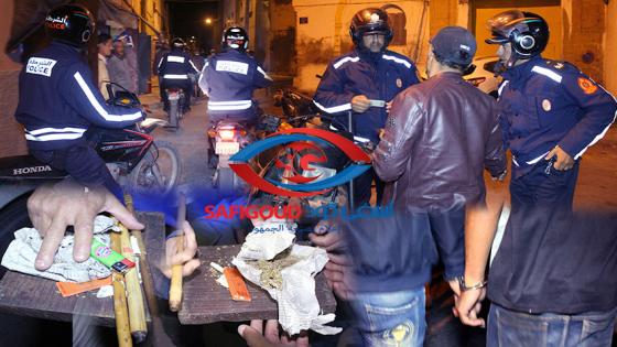 بالصوت والصورة : ليلة بيضا في ضيافة بوليس آسفي..الشطابة في كل أرجاء آسفي والمواطنين فرحانين