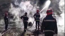 فيديو : اضرام النار بمحيط شاطئ آسفي بشكل مستمر يؤرق رجال المطافئ