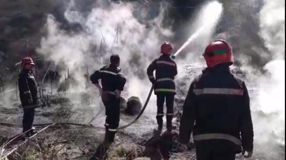 فيديو : اضرام النار بمحيط شاطئ آسفي بشكل مستمر يؤرق رجال المطافئ