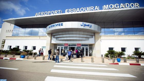 مطار الصويرة…ارتفاع حركة النقل الجوي ب 6.48 في المئة مع متم ماي 2019