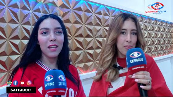 نساء مراكش متبعين المنتخب الوطني وها اشنو قالوا على الاداء ديالو في المقابلة الاولى
