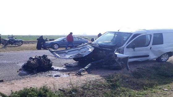 وفاة شخص وإصابة ثلاثة آخرين في اصطدام بين ثلاث سيارات بمدخل بلدية سبت جزولة