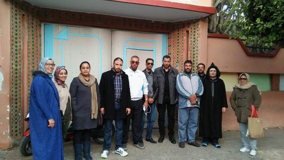 بيان للرابطة المغربية للمواطنة وحقوق الإنسان بآسفي يدعو إلى الإسراع بإيجاد حل لملف الأساتذة المعتصمين بمقر المديرية الإقليمية لوزارة التربية والتعليم