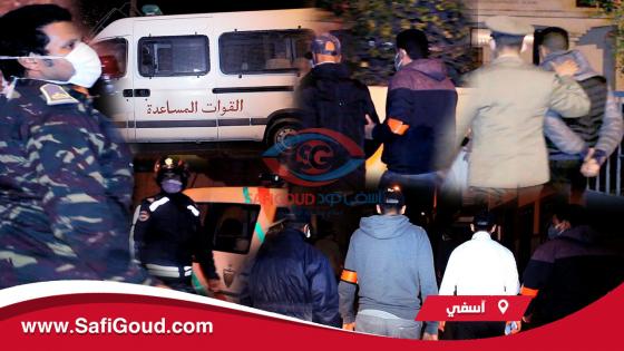 بينهم 48 بآسفي.4289 معتقلا بسبب خرق الحجر في 24 ساعة الماضية