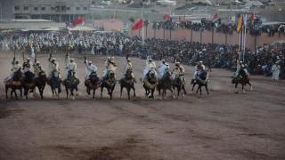 جماعة ايغود باقليم اليوسفية تعيد الاعتبار الى الفروسية التقليدية وتعيد احياء مهرجان كبير