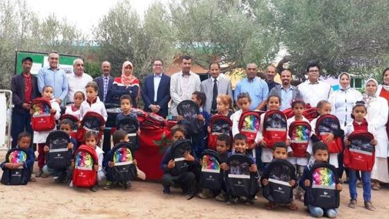 بالصور : لافارج بلاكو المغرب تنخرط في العمل الاجتماعي من خلال دعم التبرع بالدم وتوزيع 300 محفظة على تلاميذ معوزين