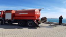 فيديو : مجهولون كيشعلوا العافية في الأشجار والمغروسات اللي كاينة في سيدي بوزيد بآسفي