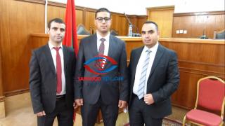 فيديو : تنصيب أمين جنيوح وياسين مسكين وعبد الرحيم الحنتات رجال قضاء جدد بابتدائية آسفي