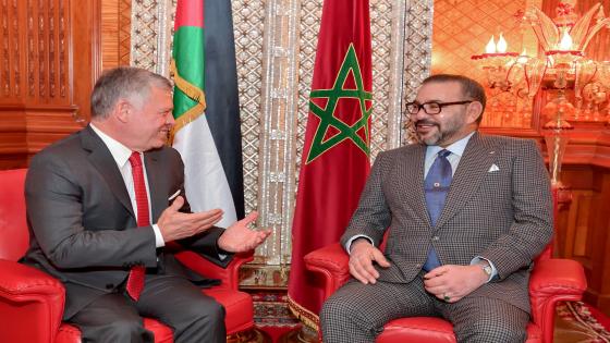 الملك محمد السادس يجري اتصالا هاتفيا مع العاهل الأردني الملك عبد الله الثاني
