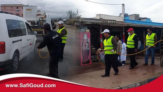 فيديو : جماعة المعاشات تنخرط في حملة مواجهة فيروس كورونا