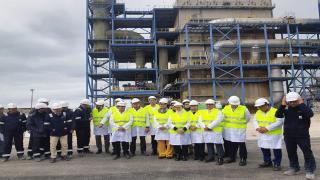 بالصور: أوسيبي يواصل انفتاحه..زيارة وفد من المدرسة الوطنية للعلوم التطبيقية الى موقع آسفي