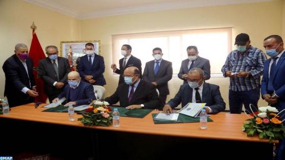 تفاصيل اتفاقيات شراكة تهدف إلى تعزيز وتطوير شعبة “الرياضة والدراسة” على مستوى المؤسسات التعليمية بآسفي