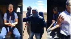 فيديو : ها هو شكون الخطاف اللي شدوه ملثمين بنواحي جمعة اسحيم وتكرفصوا عليه هو وبنتب