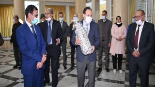 العامل شينان يثني على مجهودات مديري الوكالة المستقلة لتوزيع الماء والكهرباء، والمكتب الوطني للماء في حفل توديعهما