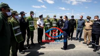 فيديو حصري: العامل شينان زار القوات العمومية في دخلة آسفي وشكرهم على مجهوداتهم وقال أن الرهان مربوح