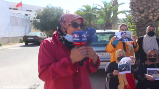 أسر متقاعدي الأمن الوطني بآسفي كيحتجو على محاولة إخراجهم من سكن وظيفي