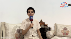 أول خروج اعلامي للتلميذ محمد طه عيوش من آسفي، والحاصل على أعلى معدل عام على الصعيد الجهوي بمعدل 19,42 بكالوريا