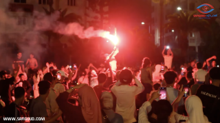 ناس آسفي فرحانيين بزاف بكأس العرش الغالية وخرجو كاملين كيحتافلو