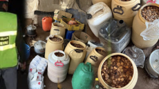 درك الصويرة يفكك وحدة لإنتاج «الماحيا» ويحجز كميات من الشيرا وسنابل الكيف وأوراق التبغ المهرب