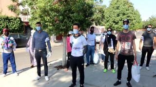 فيديو : الوعي باستعمال الكمامة ودورها الوقائي محور حملة توعية للشبيبة والمرأة بحزب الحمامة بآسفي