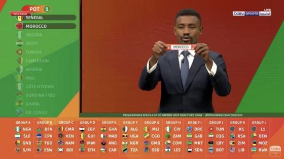 قرعة تصفيات كأس أفريقيا 2023 تضع المغرب إلى جانب جنوب أفريقيا وزمبابوي وليبيريا