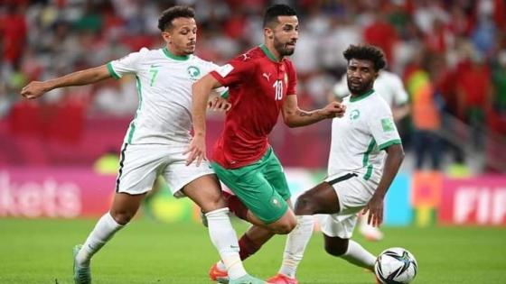 المغرب يفوز على السعودية و يتأهل بالعلامة الكاملة لربع نهائي كأس العرب