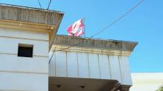 فيديو فضيحة..شوفوا كيفاش دايرة راية الوطن فوق ادارة مستشفى آسفي