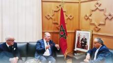 سمير كودار رئيس مجلس جهة مراكش آسفي يتباحث مع سفير فنلندا حول سبل جلب الاستثمارات الفنلندية لمدن الجهة
