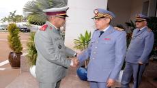 بتعليمات ملكية.. مفتش مصلحة الصحة العسكرية يستقبل وفدا عسكريا طبيا موريتانيا