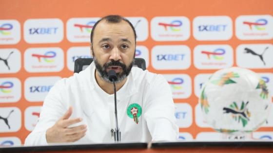 السكتيوي: طموحنا إسعاد المغاربة وبلوغ نهائي كأس العرب