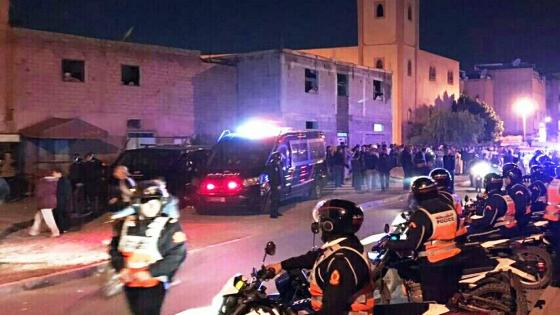 نايضة في مراكش … مقتل مجرم برصاص الأمن وايداع شرطي بالعناية المركزة واصابة 7 رجال أمن آخرين