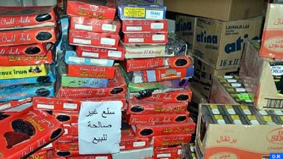 رمضان: إتلاف أزيد من 11 طنا من المواد الغذائية الفاسدة بجهة مراكش آسفي