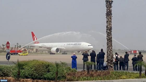 شركة الخطوط الجوية التركية تطلق رسميا خطا جويا جديدا يربط بين مدينتي مراكش وإسطنبول