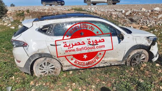 عاجل: نجاة رئيس جماعة أنكا من موت محقق بعد انقلاب سيارته قرب جماعة سيدي التيجي