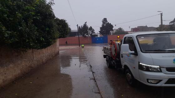 المديرية الإقليمية بآسفي التابعة للشركة الجهوية متعددة الخدمات مراكش–آسفي تعبئ أطقمها بالتزامن مع هطول أمطار غزيرة