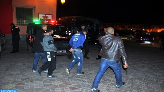 Dispositifs et mesures sécuritaires ordinaires prises pour sécuriser et assurer le bon déroulement des festivités de fin dannée. Marrakech 31/12/16