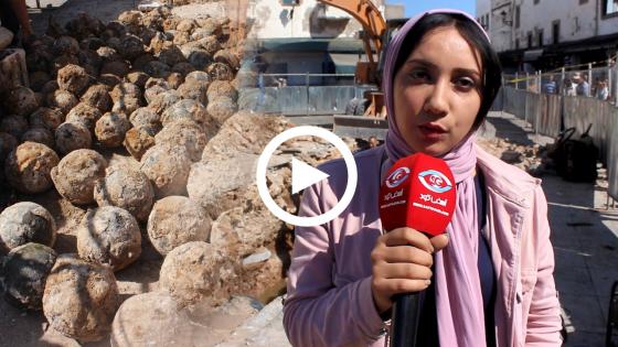 العثور مجددا على أزيد من 100 قذيفة مدفع بساحة سيدي بوالذهب بآسفي