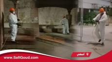 فيديو : تعقيم جميع محطات وقوف الطوبيسات بآسفي