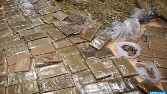 Arrestation, jeudi (10/01/13) à Casablanca, de quatre revendeurs de drogue, dont le fournisseur, en possession de 18,5 kilogrammes de chira.
