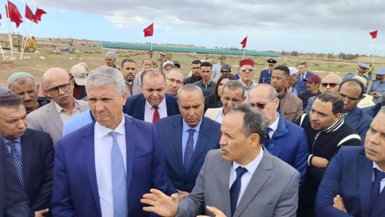 فيديو :وزير الفلاحة والعامل شينان يتفقدان بجماعة اتوابث مشروعا رائدا لزراعة الكبار