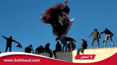 فيديو : جماهير الجيش الملكي …تشجيع على حافة الموت بملعب المسيرة الخضراء بآسفي