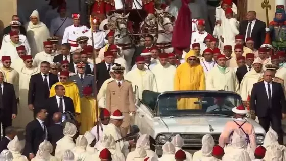 الملك محمد السادس يترأس حفل تجديد البيعة والولاء في قصر تطوان